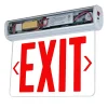 LED Edge-Lit Exit Sign - Backup Battery
